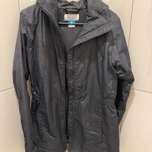 Columbia Black Hooded Ladies Spring Jacket
